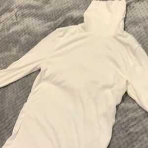 White Turtleneck Sweater